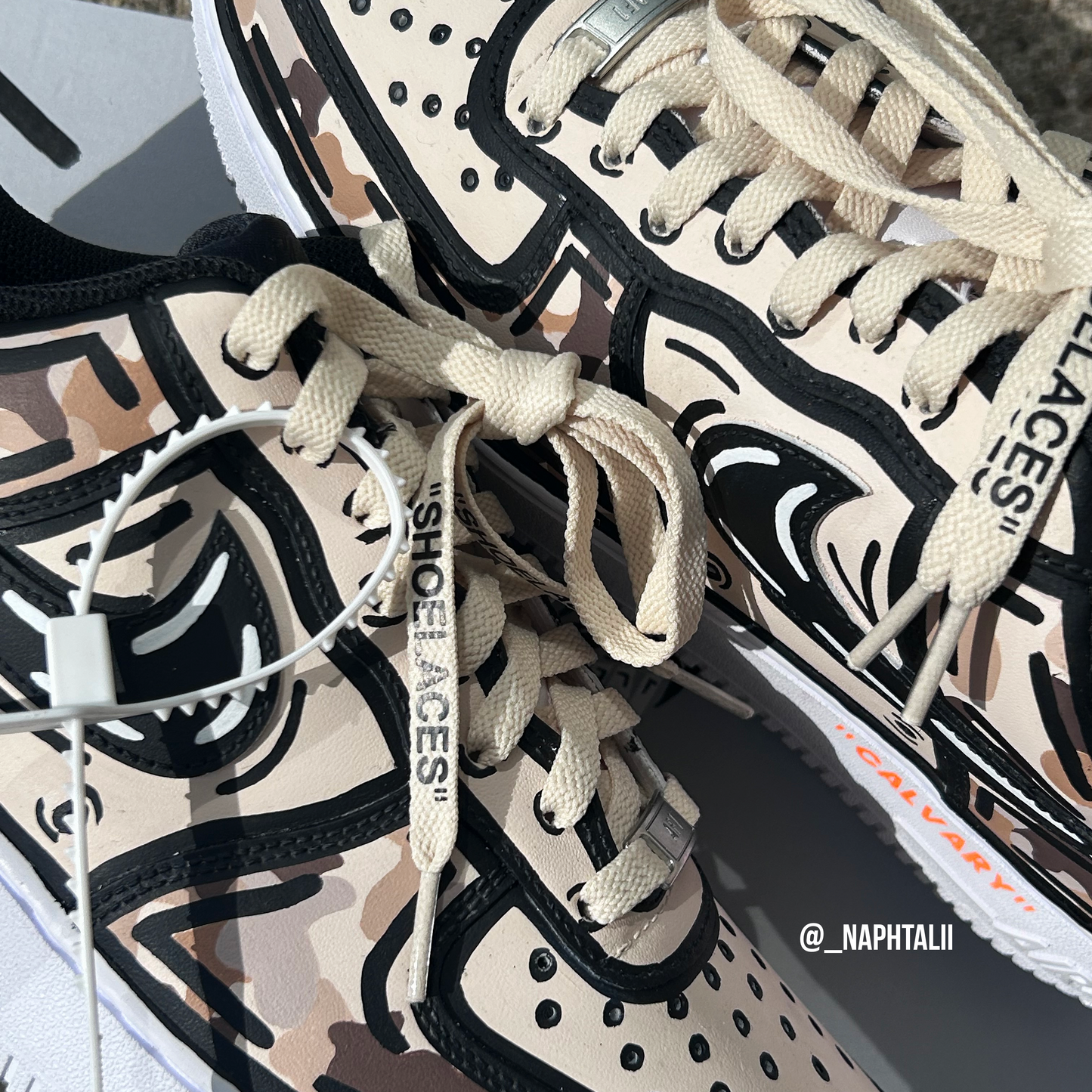 Camo Cartoon AF1