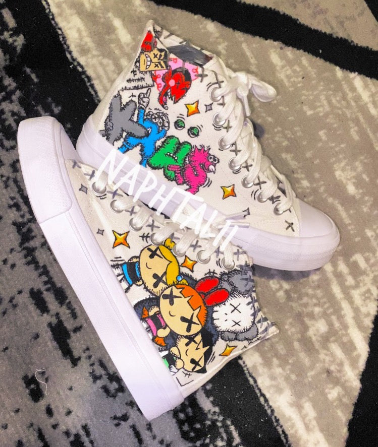 KAWS x POWERPUFF GIRLS